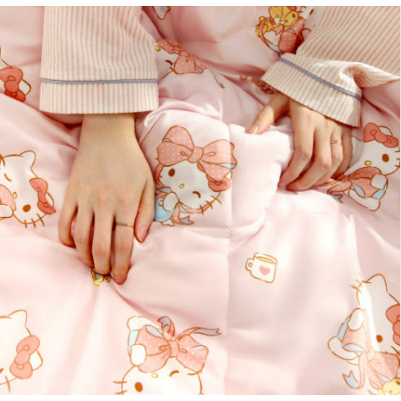 NARA HOME DECO X Sanrio - New Ribbon Hello Kitty Blanket