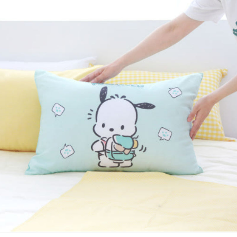 NARA HOME DECO x Sanrio - Pochacco Pure Cotton Pillow Cover Follow