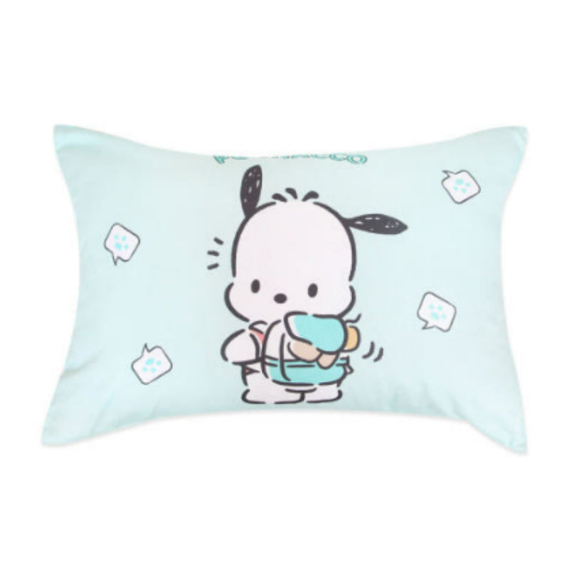 NARA HOME DECO x Sanrio - Pochacco Pure Cotton Pillow Cover Follow