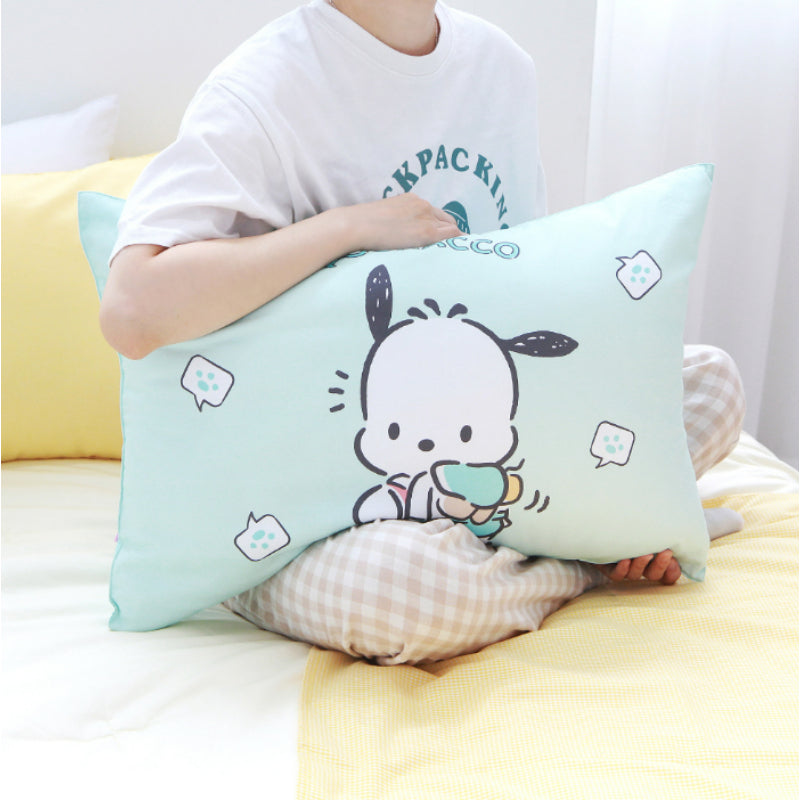 NARA HOME DECO x Sanrio - Pochacco Pure Cotton Pillow Cover Follow