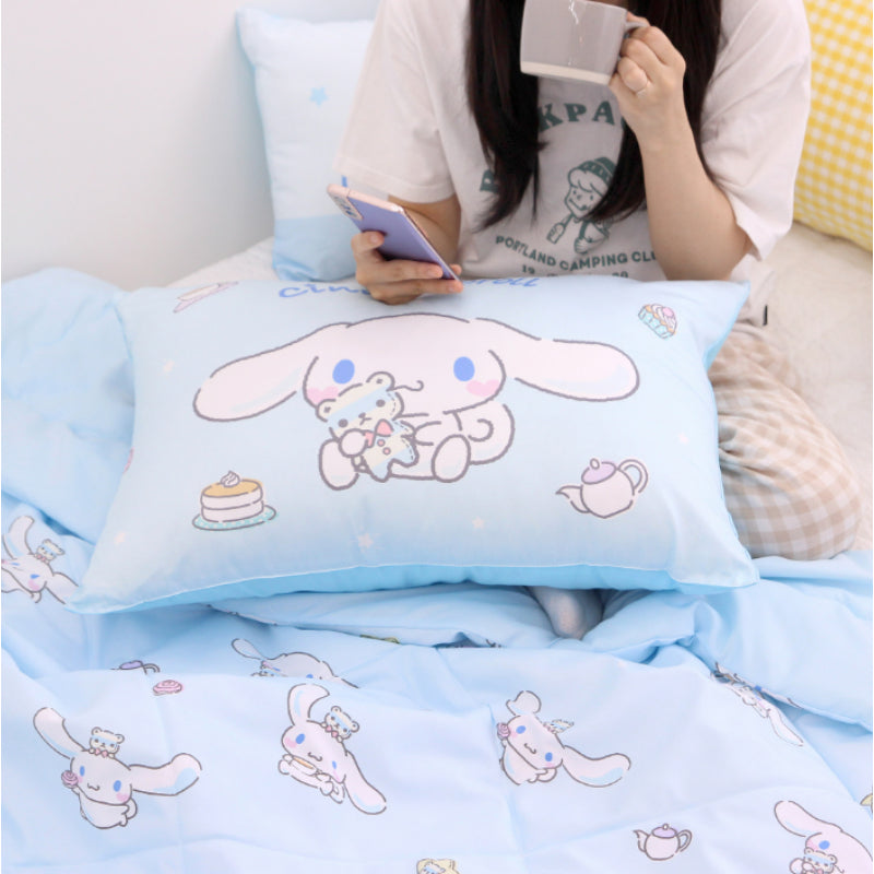 NARA HOME DECO x Sanrio - Cinnamoroll Pure Cotton Pillow Cover Milky