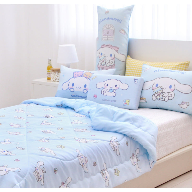 NARA HOME DECO x Sanrio - Cinnamoroll Pure Cotton Pillow Cover Milky