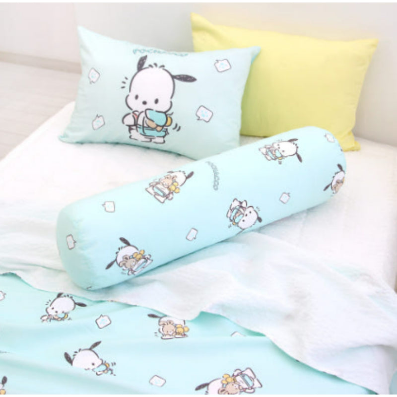 NARA HOME DECO x Sanrio - Pochacco Round Body Pillow Follow