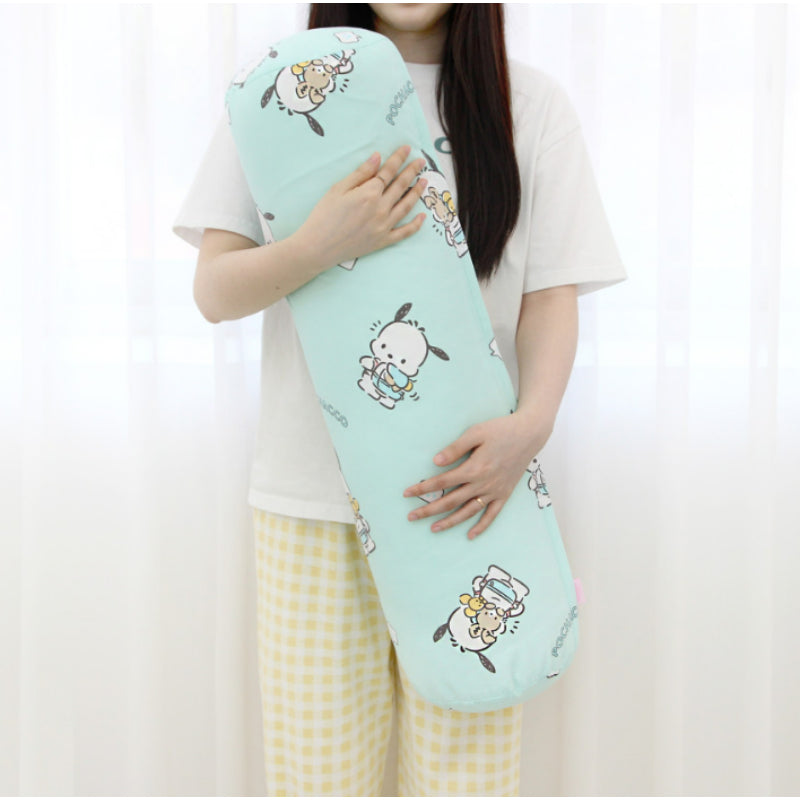 NARA HOME DECO x Sanrio - Pochacco Round Body Pillow Follow