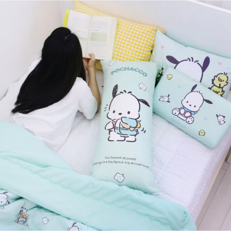 NARA HOME DECO X Sanrio - Pochacco Square Body Pillow Follow