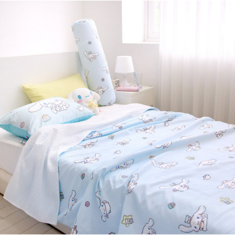 NARA HOME DECO X Sanrio - Cinnamoroll Bamboo Ripple Double Blanket Milky