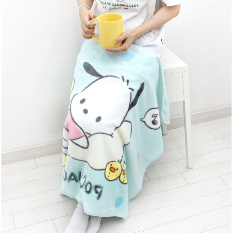 NARA HOME DECO X Sanrio - Pochacco Flannel Blanket