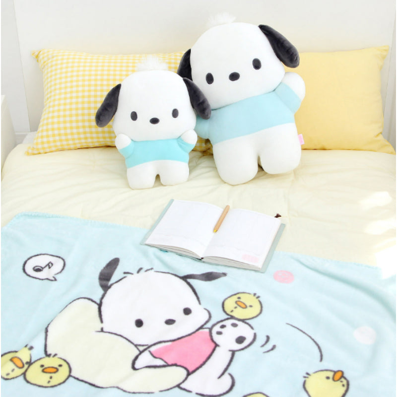 NARA HOME DECO X Sanrio - Pochacco Flannel Blanket