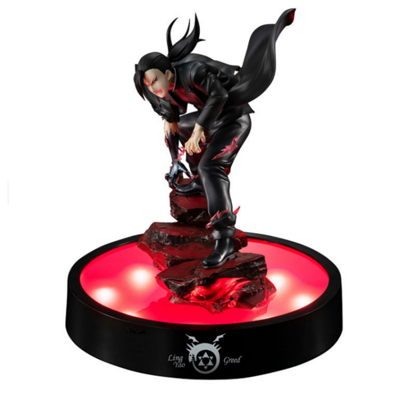 AmiAmi - Precious G.E.M. Series Fullmetal Alchemist Greed Lin Yao (with Light-up Base)