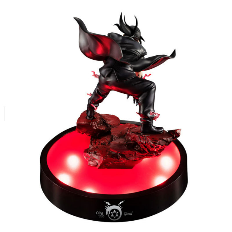 AmiAmi - Precious G.E.M. Series Fullmetal Alchemist Greed Lin Yao (with Light-up Base)