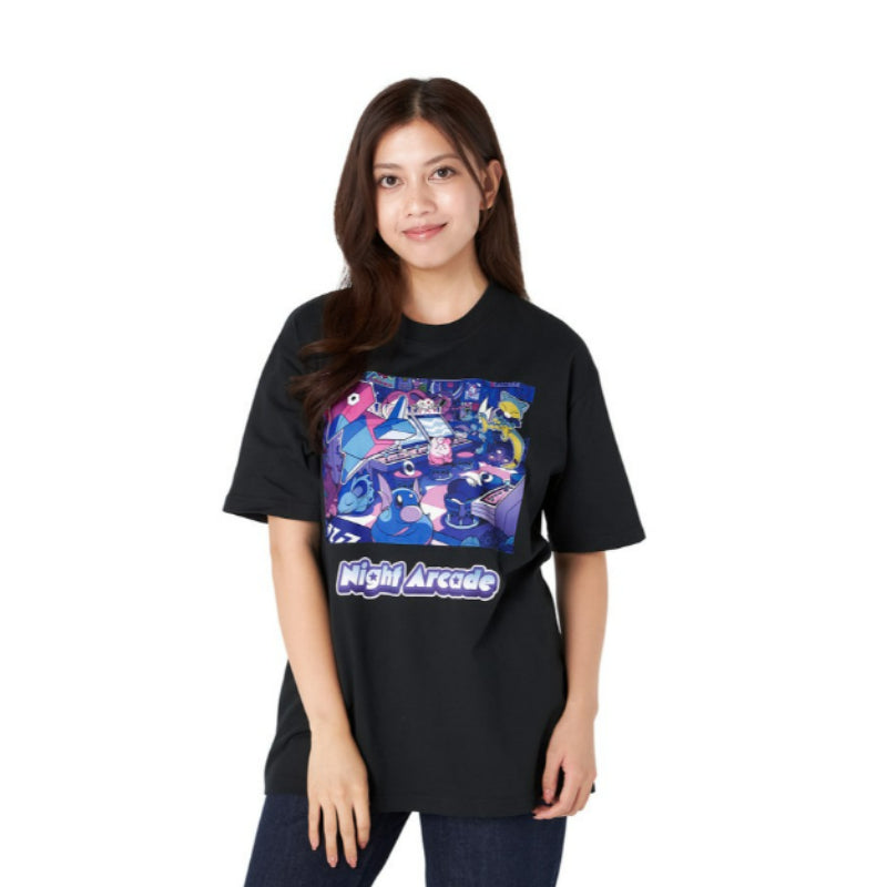 Pokémon Store - Pokémon Center T-Shirt Night Arcade