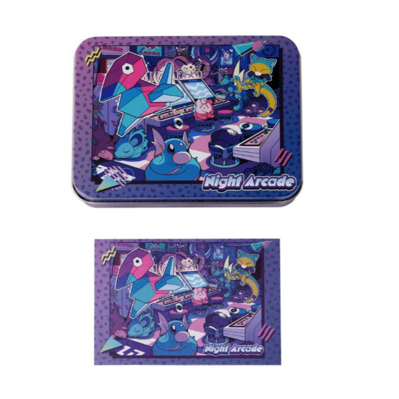 Pokémon Store - Pokémon Center Tin Case Memo Night Arcade