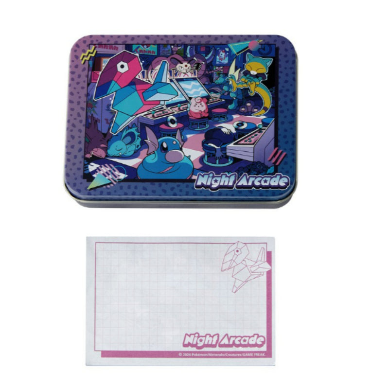 Pokémon Store - Pokémon Center Tin Case Memo Night Arcade