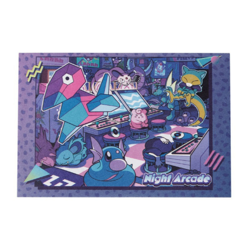 Pokémon Store - Pokémon Center Tin Case Memo Night Arcade