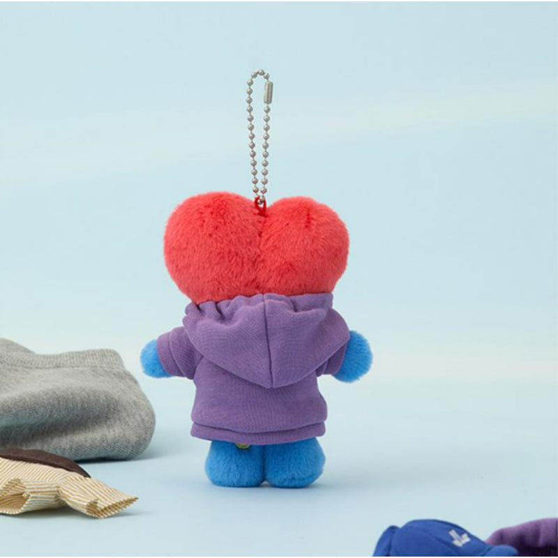 Line Friends x BT21 - Petit Closet Doll Keyring