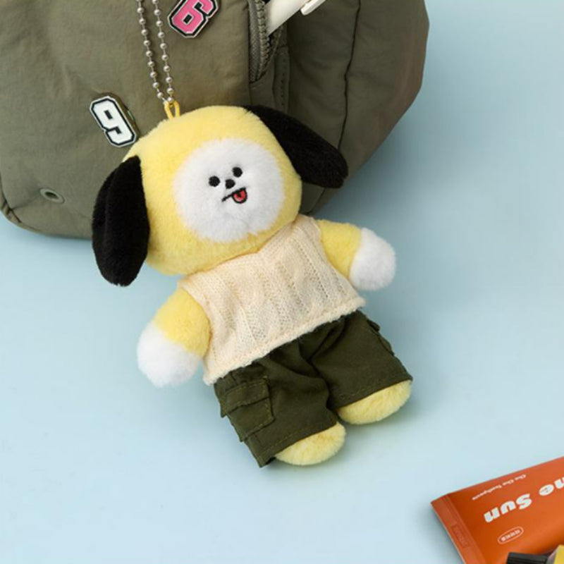 Line Friends x BT21 - Petit Closet Doll Keyring