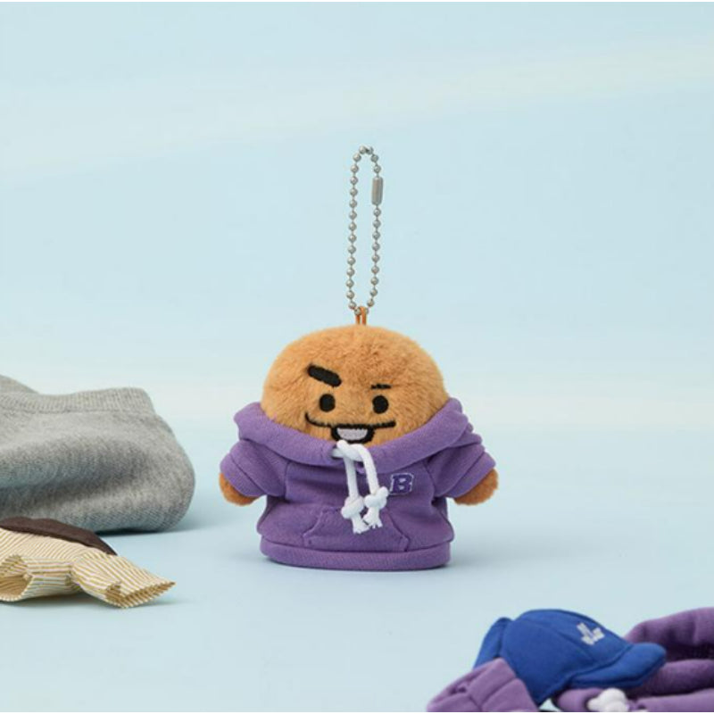 Line Friends x BT21 - Petit Closet Doll Keyring