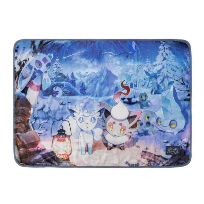 Pokémon Store - Pokémon Center Reversible Blanket Snowy Gathering