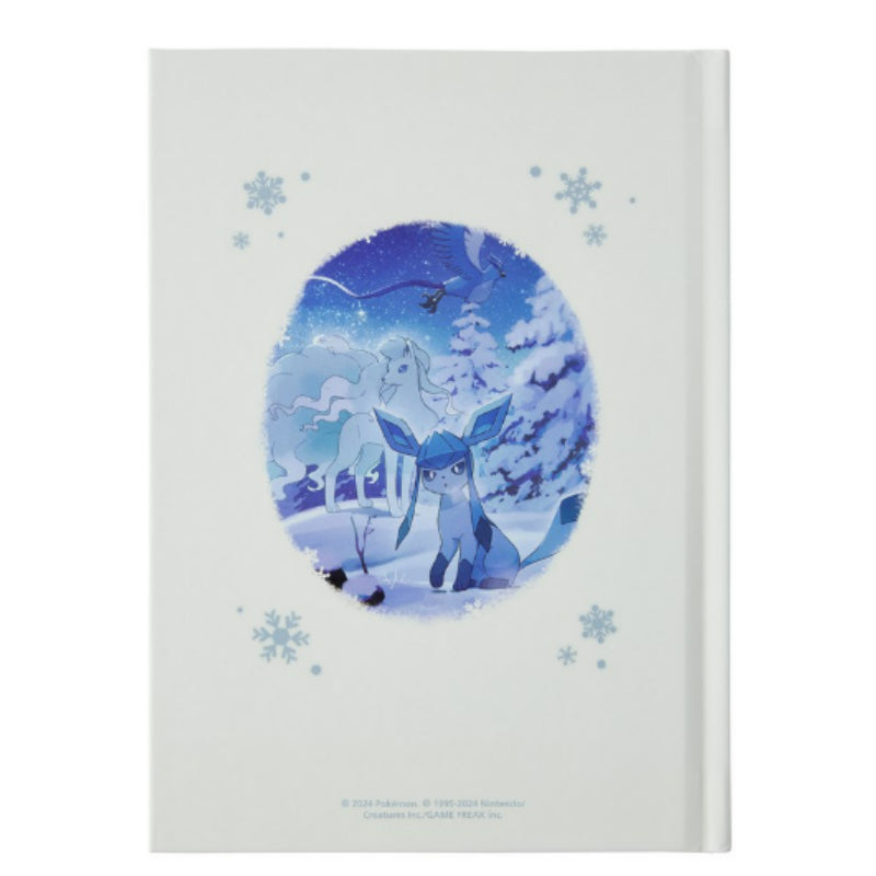 Pokémon Store - Pokémon Center A6 Hardcover Notebook Snowy Gathering