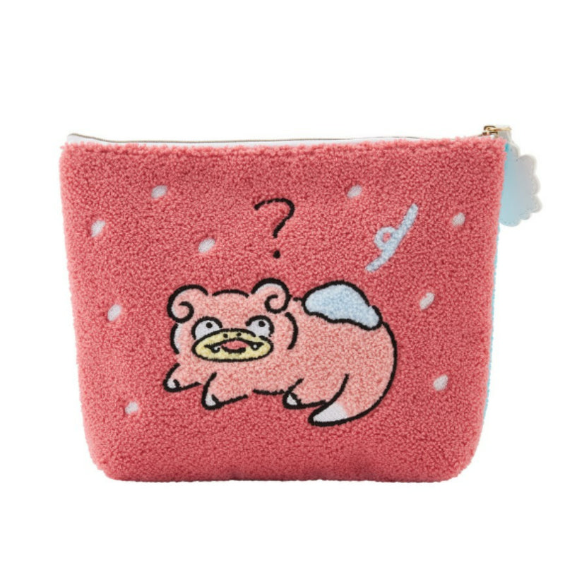 Pokémon Store - Pokémon Center Fluffy Embroidery Pouch Slowpoke