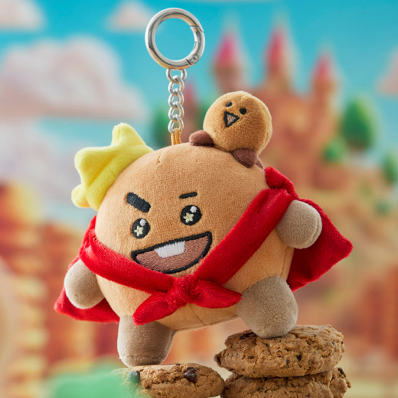 BT21 - Shooky The King Plush Keyring