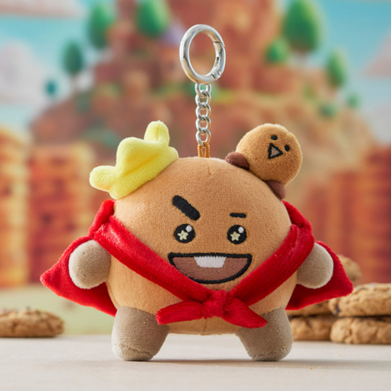 BT21 - Shooky The King Plush Keyring