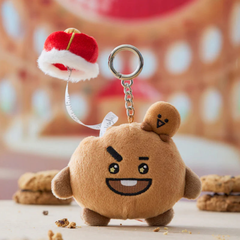 BT21 - Shooky The King Measuring Tape Plush Keyring