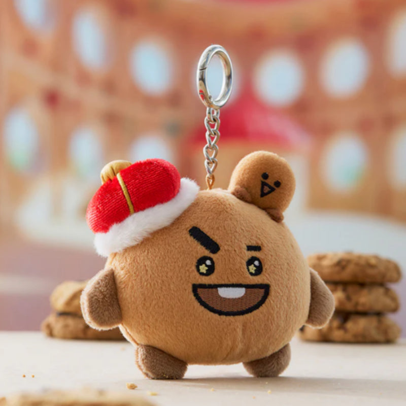 BT21 - Shooky The King Measuring Tape Plush Keyring