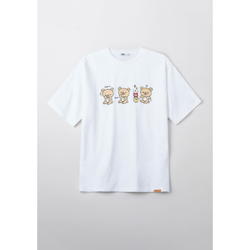 SPAO x Rilakkuma - Kuma's Free Time Short Sleeve T-Shirt