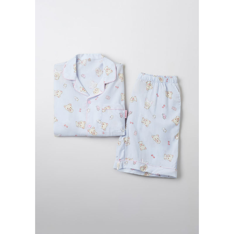 SPAO x Rilakkuma - Kuma's Summer Short Sleeve Pajamas