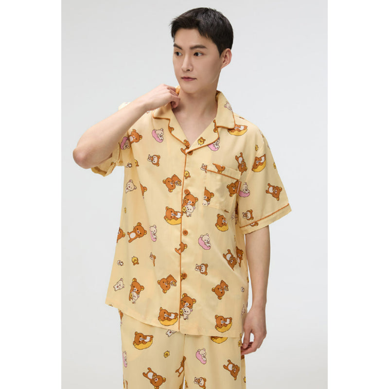 SPAO x Rilakkuma - Kuma's Summer Short Sleeve Pajamas