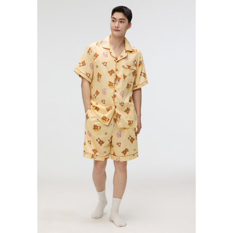 SPAO x Rilakkuma - Kuma's Summer Short Sleeve Pajamas