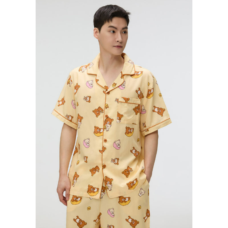 SPAO x Rilakkuma - Kuma's Summer Short Sleeve Pajamas