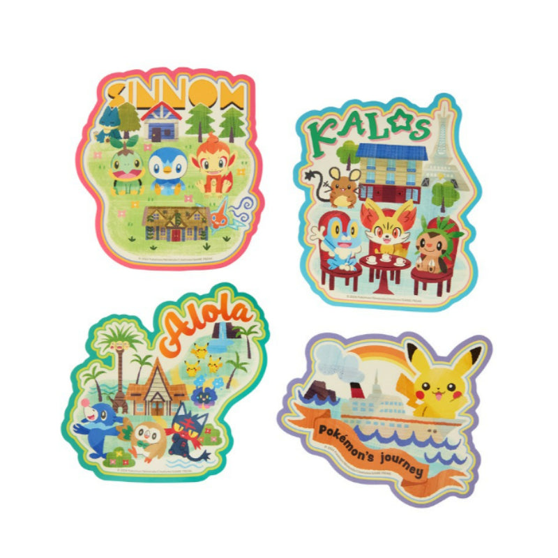 Pokémon Center Sticker Set Pokemon's Journey