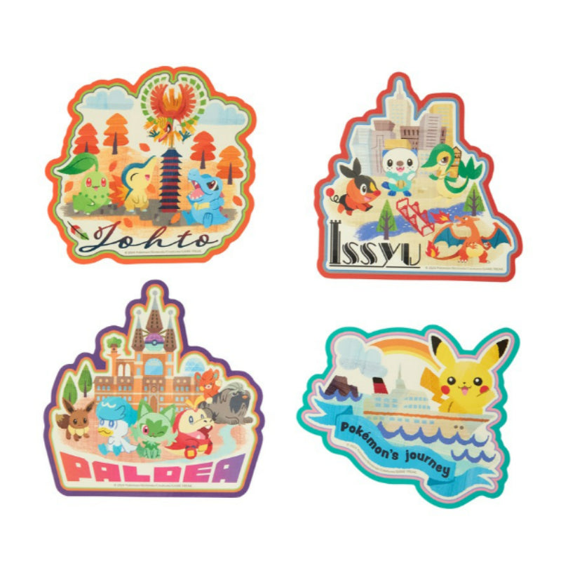 Pokémon Center Sticker Set Pokemon's Journey