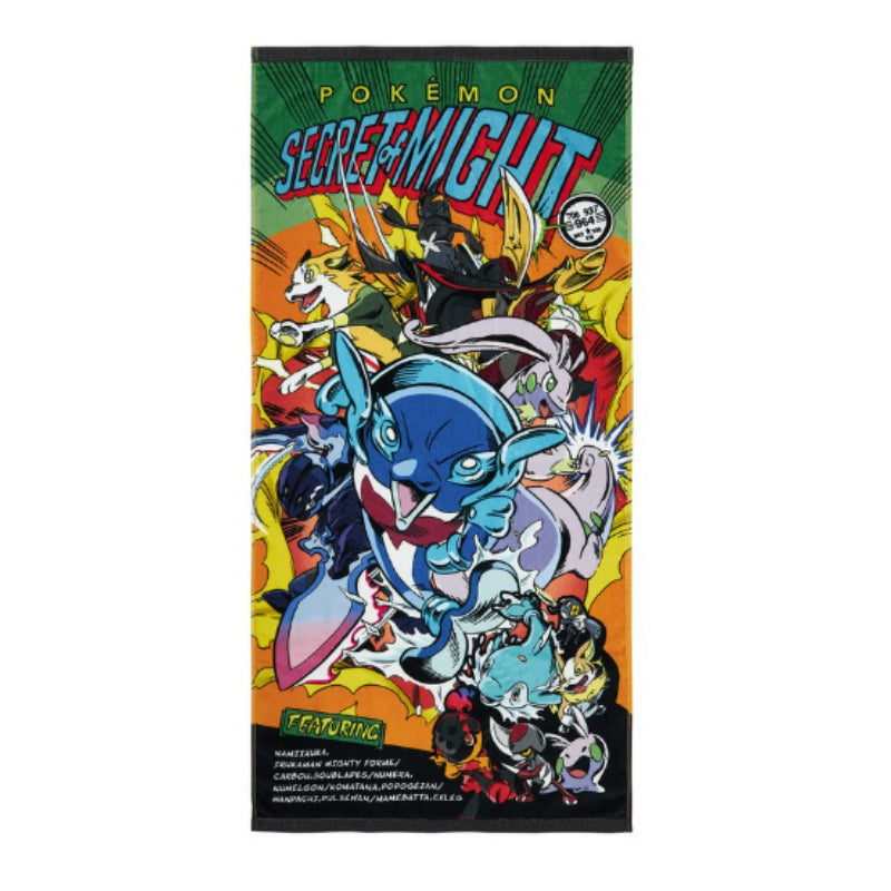 Pokémon Store - Pokémon Center Mini Bath Towel SECRET OF MIGHT