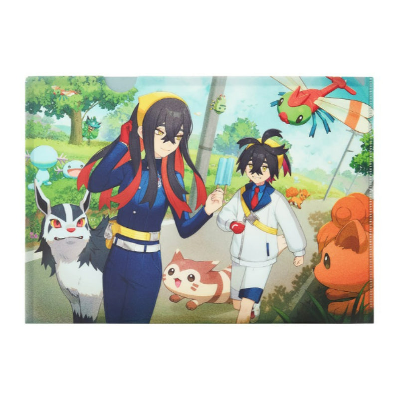 Pokémon Store - Pokémon Center A4 Clear File POKEMON TRAINERS