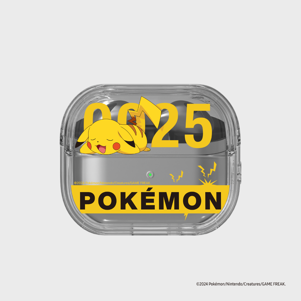 SLBS - Pokemon Pikachu Clear Cover (Galaxy Buds3 Pro)