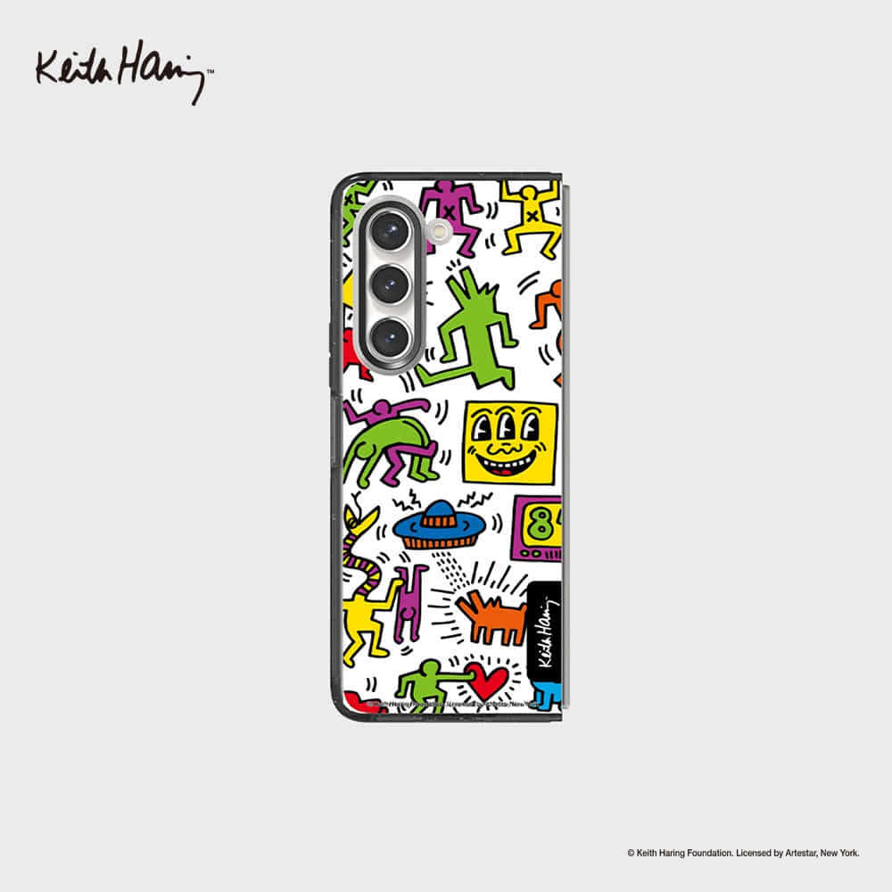 SLBS - Keith Haring Pattern Eco Lens Case (Galaxy Z Fold5)