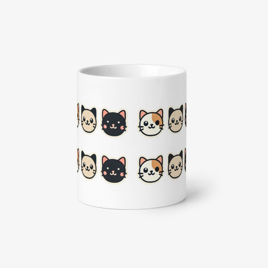 Egg Cartop - Meditation Cat 52 Mug