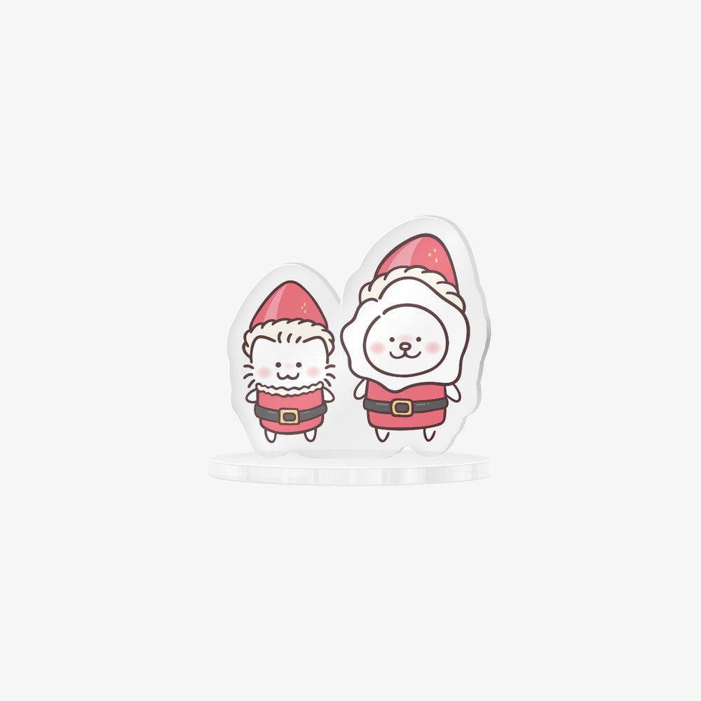 Janchaeng House - Santa Strawberry Acrylic Stand