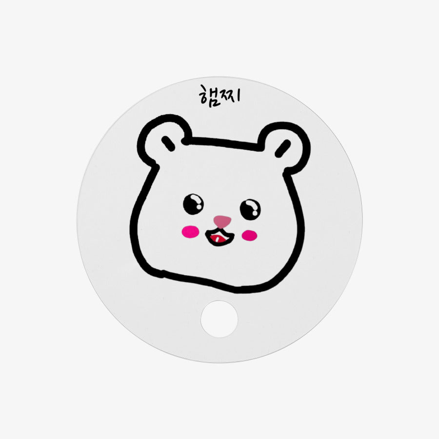 Hamster - Hamster Transparent Round Fan