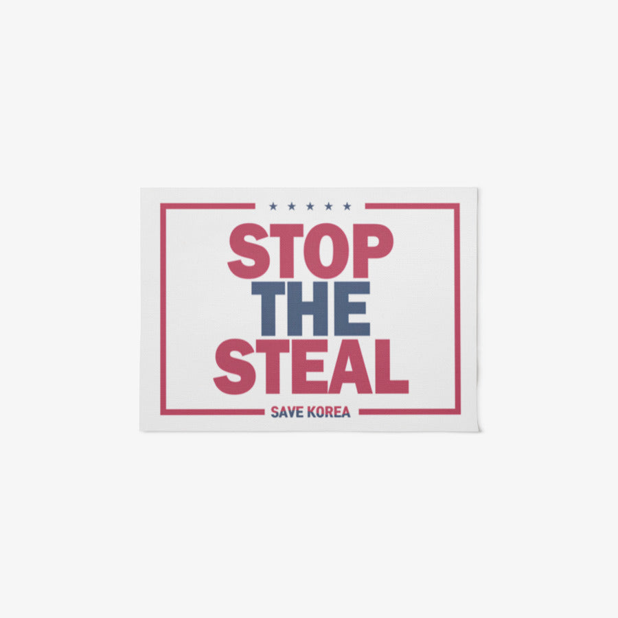 Pento - Stop the Steal A3 Fabric Poster