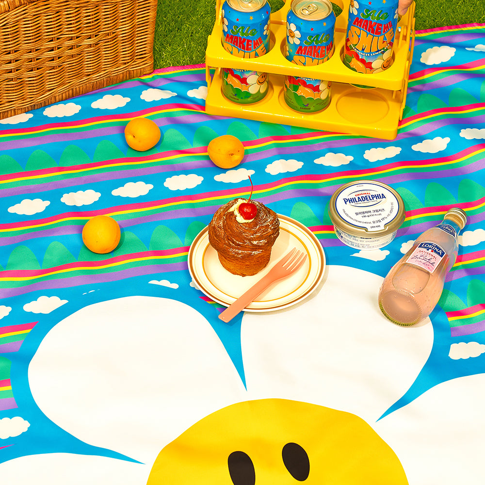 Wiggle Wiggle - Colorful Picnic Mat