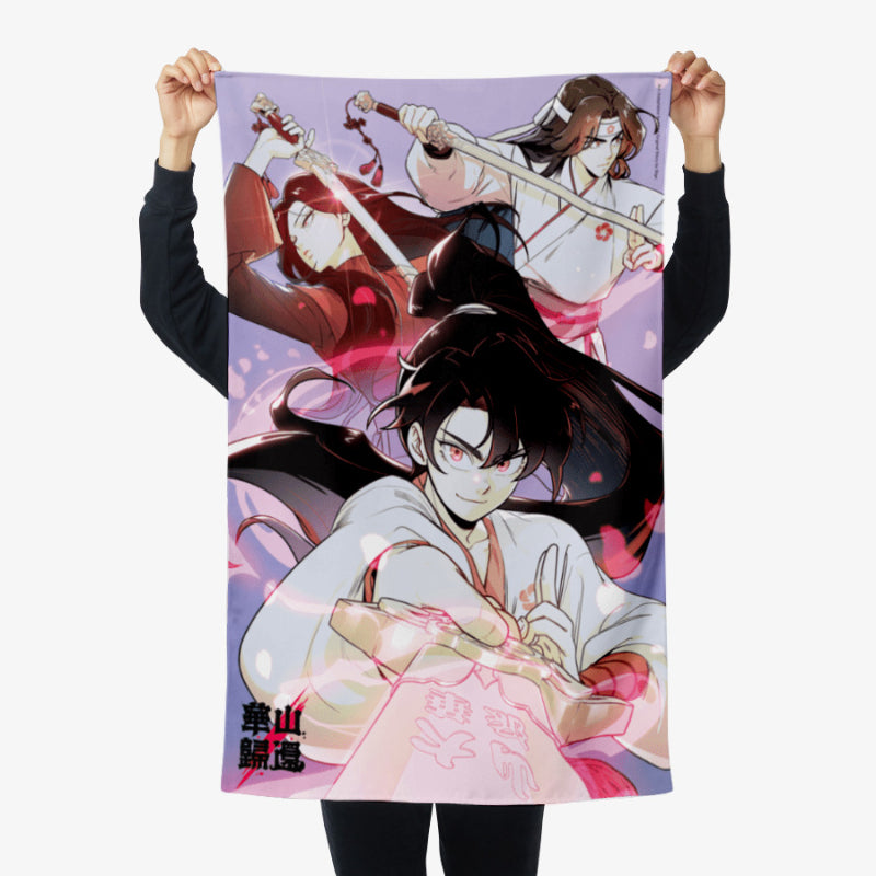 Return of the Blossoming Blade - Vertical Fabric Poster (M)