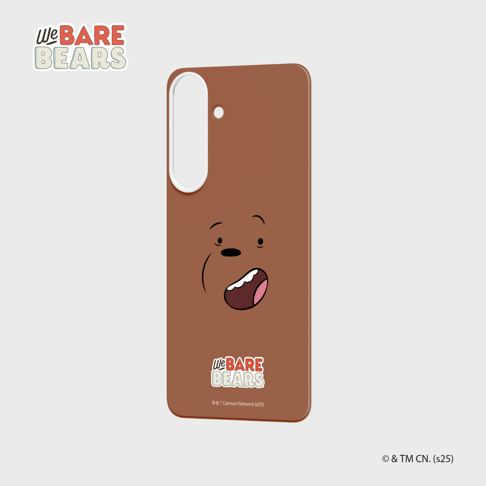 SLBS - We Bare Bears Grizzly Flip-Suit Card (Galaxy S25 Series)