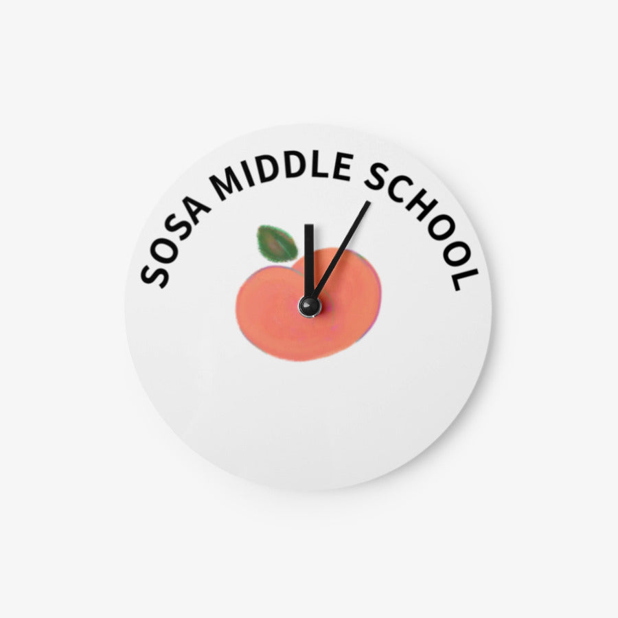 Thetablesetter - Sosa Middle School Clock