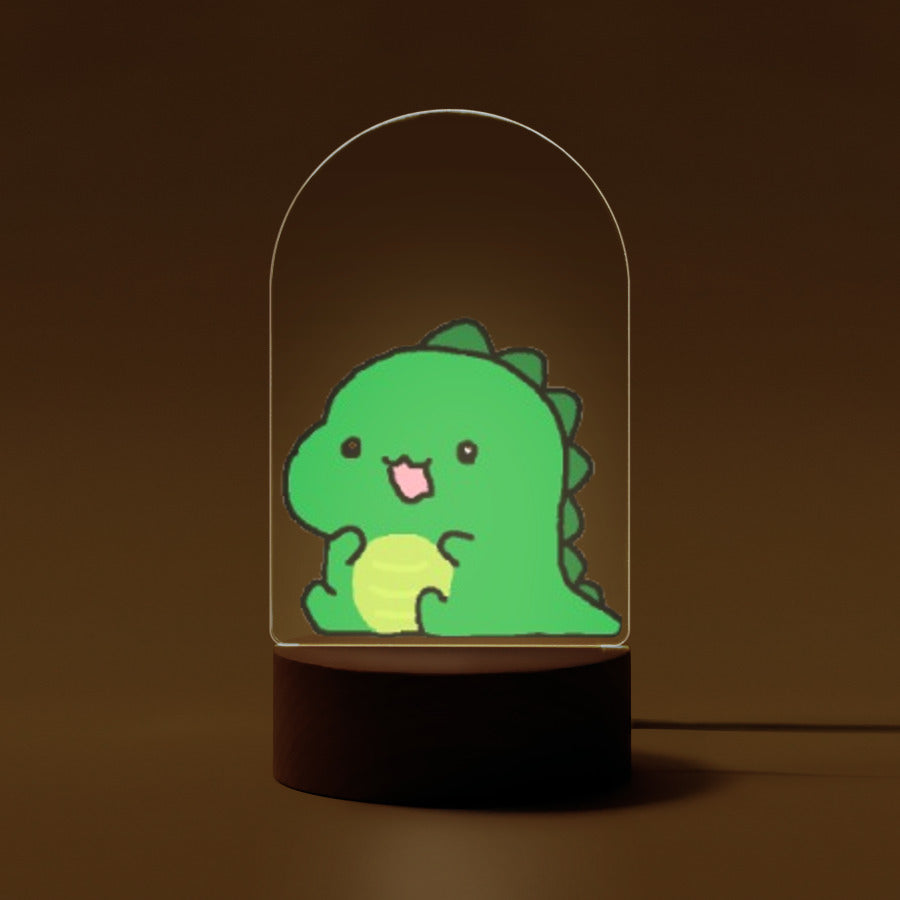 Thetablesetter - Dinosaur Acrylic Mood Light (with Stand)