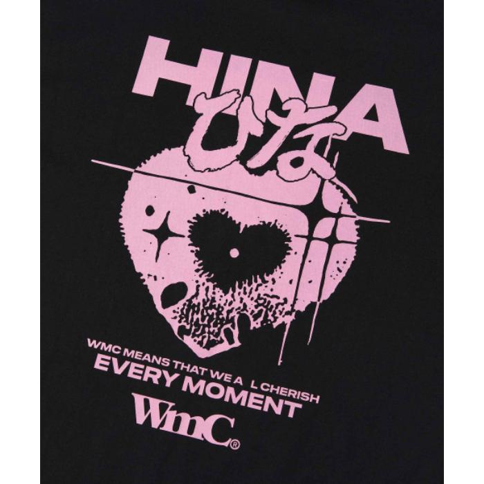 WMC x QWER Hina - Heart Eyes Short Sleeve T-Shirt