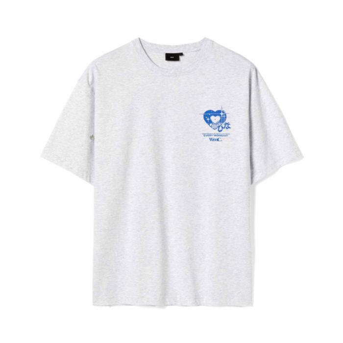 WMC x QWER Hina - Heart Eyes Short Sleeve T-Shirt